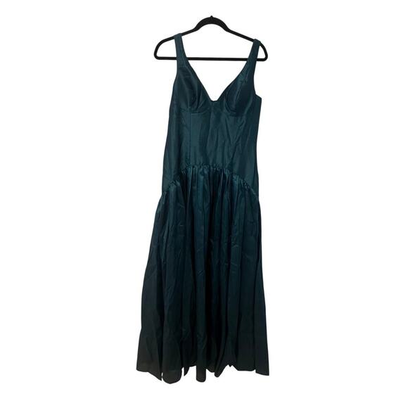 Hutch Women's Gabriella V-Neck Drop Waist Maxi Dress Sleeveless Size 8 NWOT - Picture 5 of 12